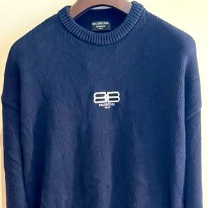 BALENCIAGA BB PARIS ICON SWEATER